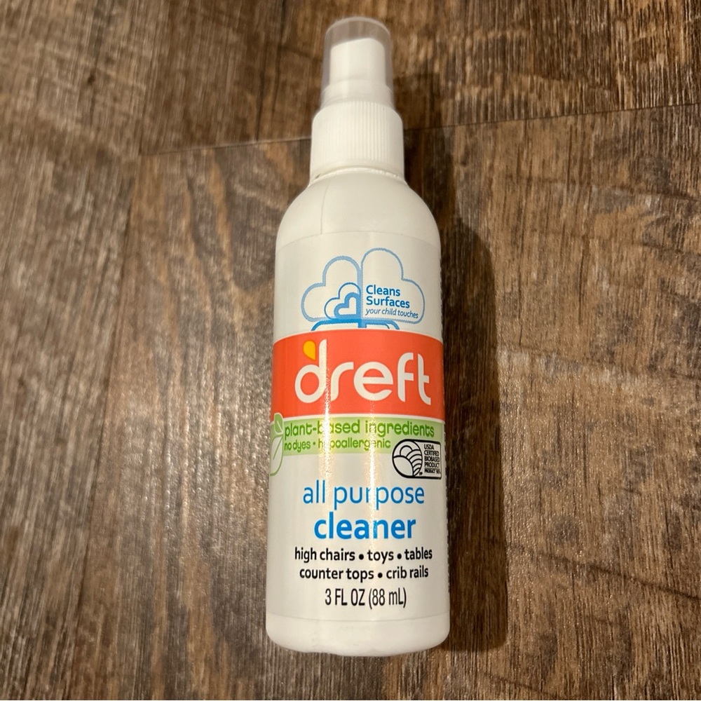 Dreft Plant Based All Purpose Cleaner To Go Mini 3 Fl Oz-New!